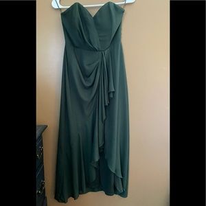 Strapless Green dress